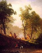 Albert Bierstadt, The Wolf River, Kansas